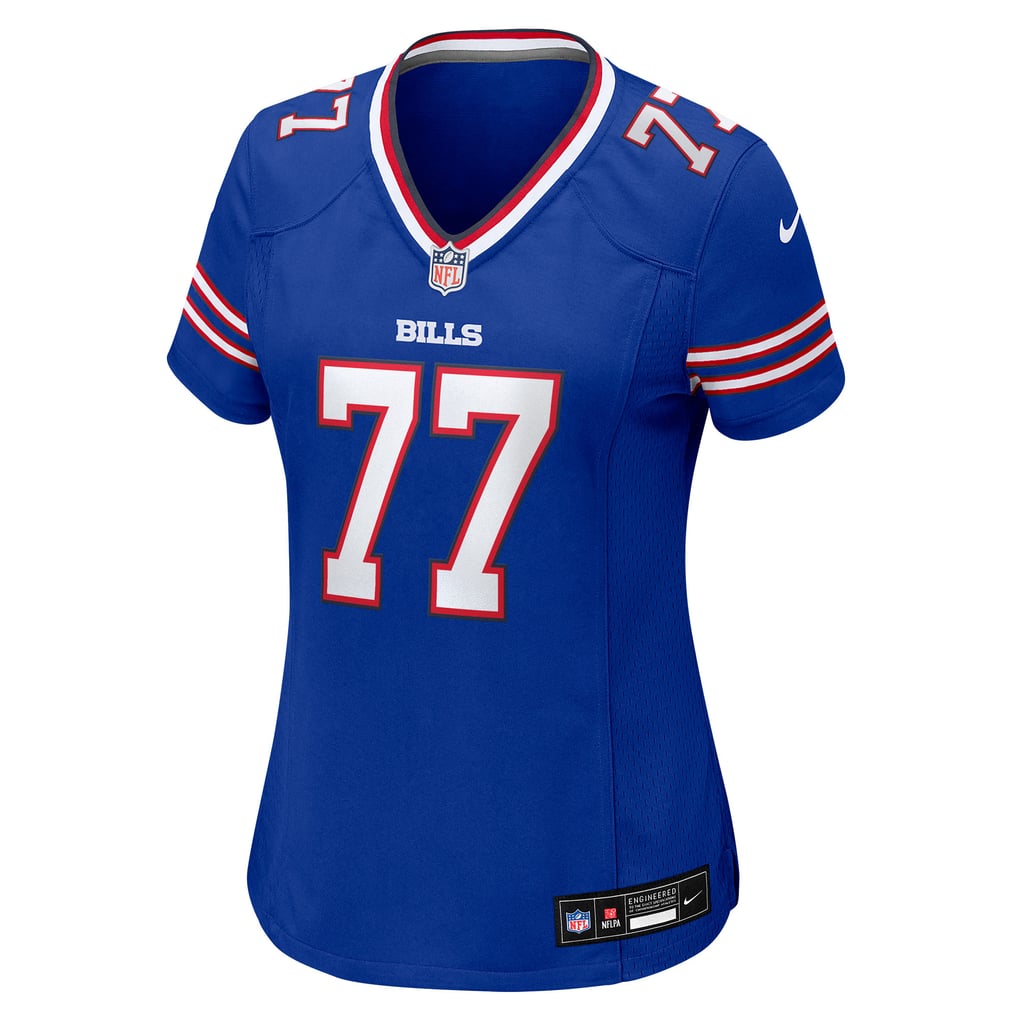 Women's Buffalo Bills Chase Lundt Nike  Royal Team Game Jersey - Image 3