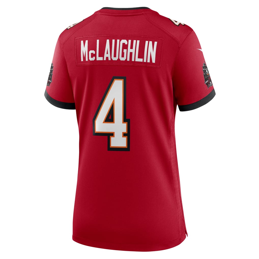 Women's Tampa Bay Buccaneers Chase McLaughlin Nike Red Game Player Jersey - Image 4