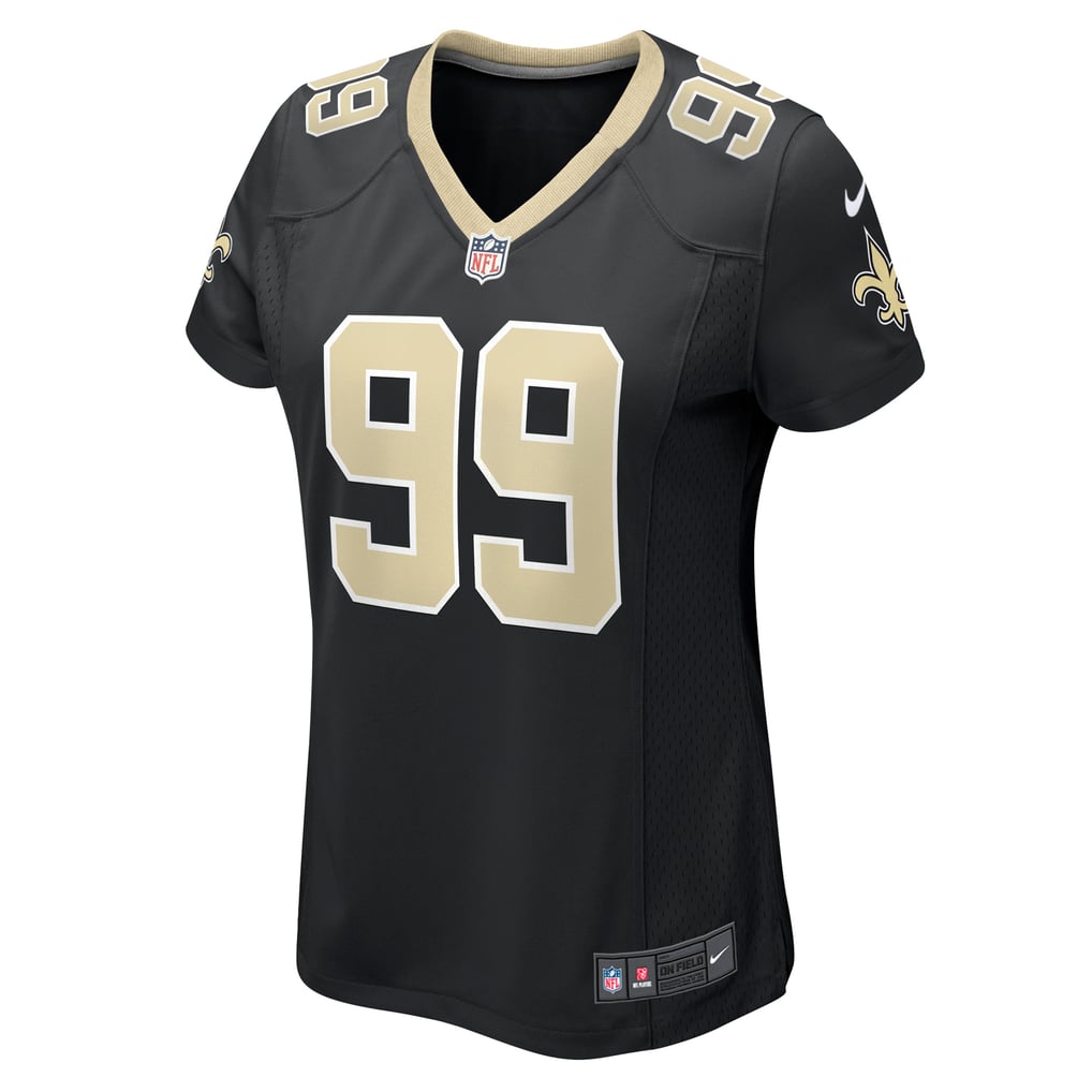 Women's New Orleans Saints Chase Young Nike  Black  Game Jersey - Image 3