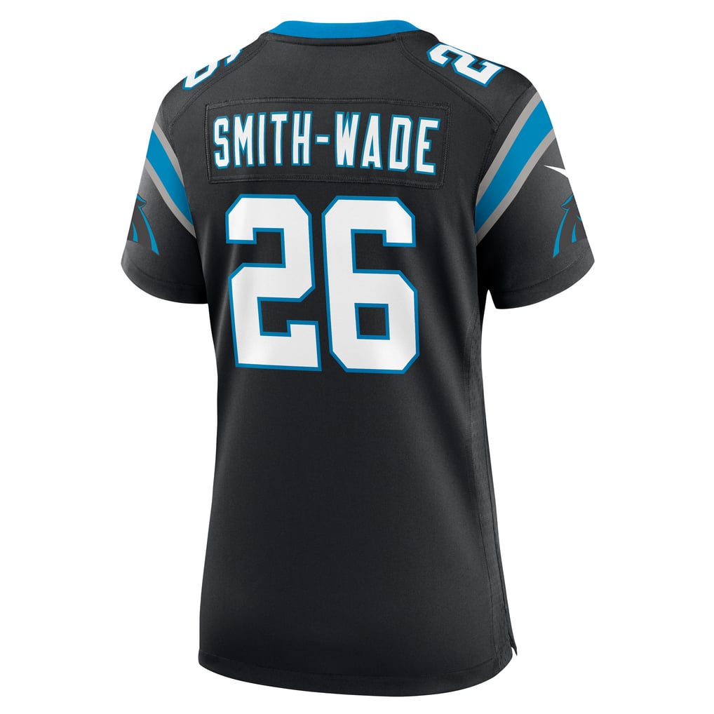 Women's Carolina Panthers Chau Smith-Wade Nike Black Game Jersey - Image 4