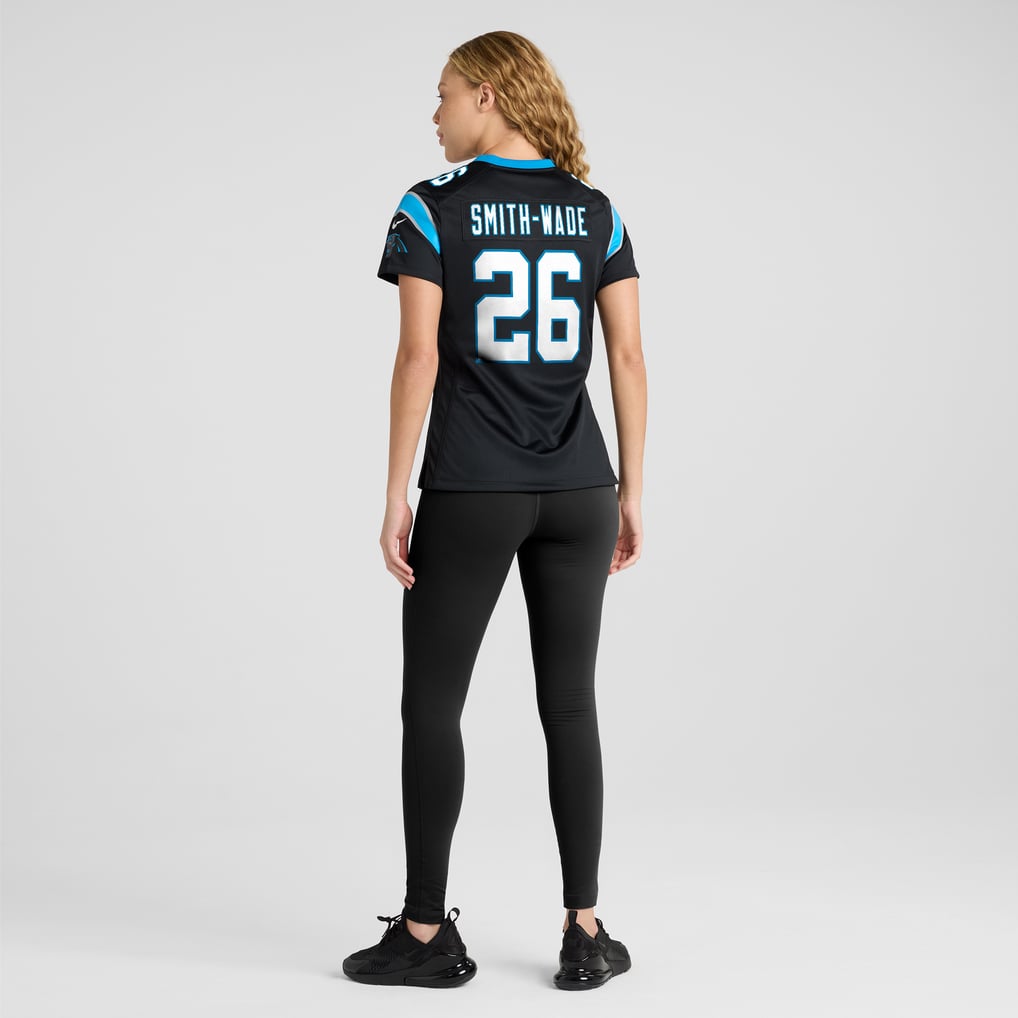 Women's Carolina Panthers Chau Smith-Wade Nike Black Game Jersey - Image 6