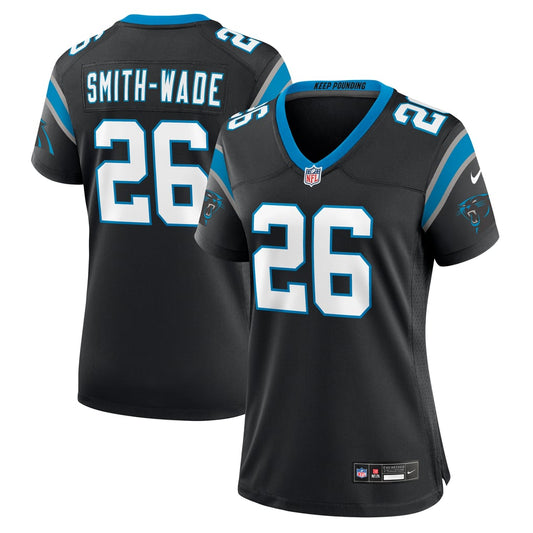Women's Carolina Panthers Chau Smith-Wade Nike Black Game Jersey - Image 1