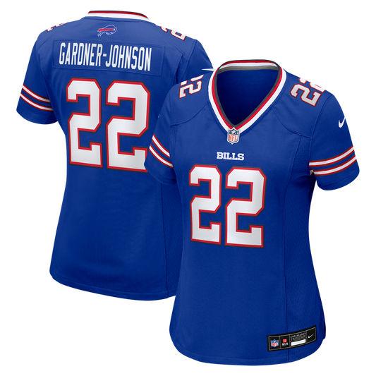 Women's Buffalo Bills Chauncey Gardner-Johnson Nike  Royal Team Game Jersey - Image 1
