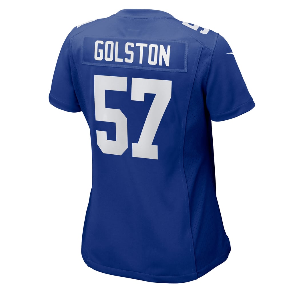 Women's New York Giants Chauncey Golston Nike  Royal Team Game Jersey - Image 4