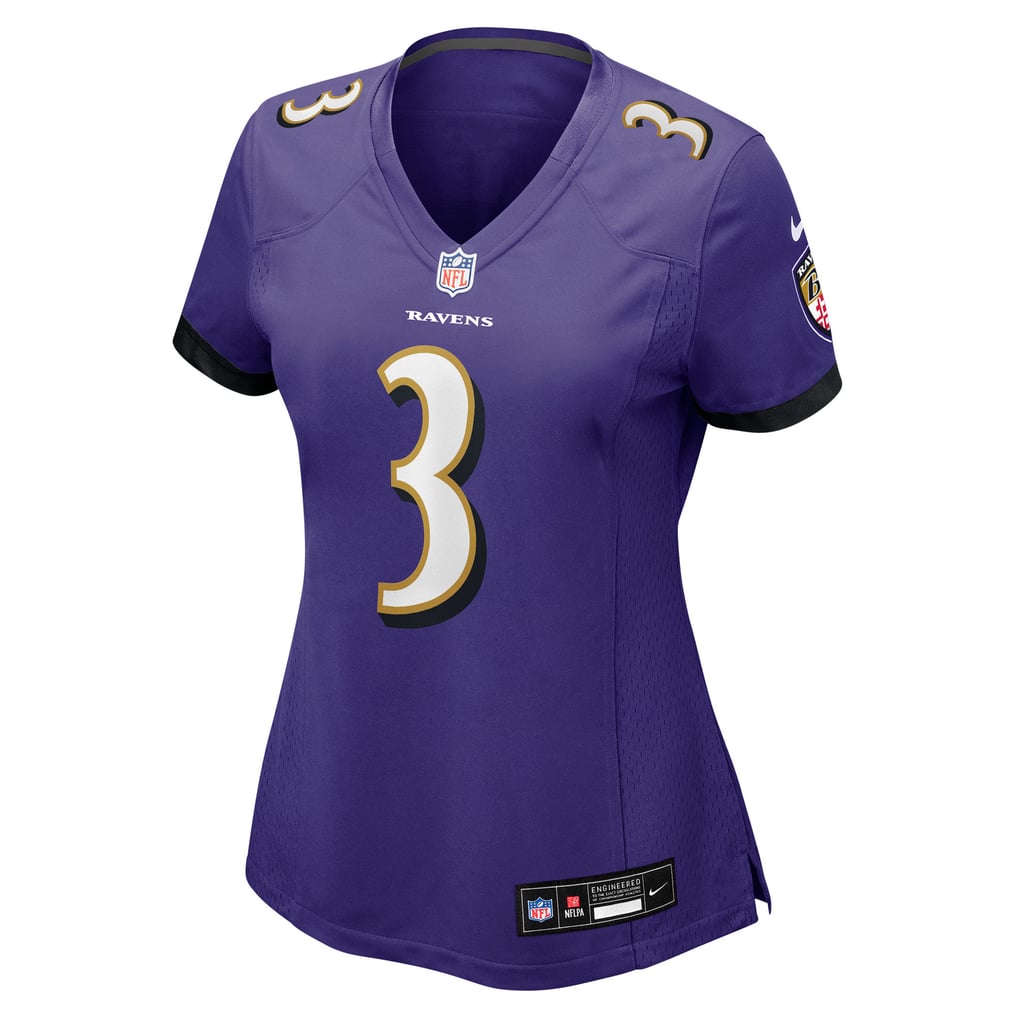 Women's Baltimore Ravens Chidobe Awuzie Nike Purple Team Game Jersey
