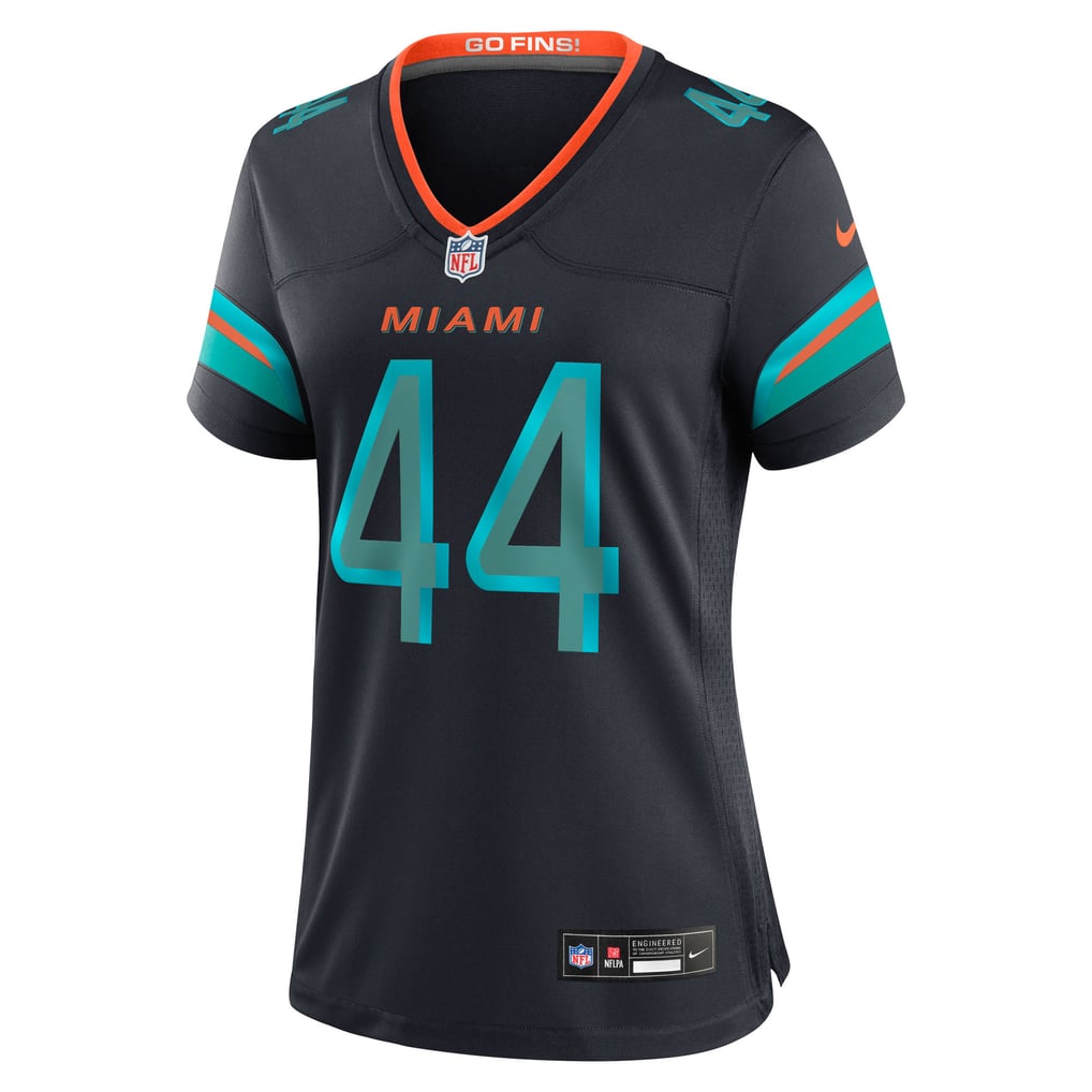 Women's Miami Dolphins Chop Robinson Nike Navy Rivalries Collection Game Jersey - Image 3