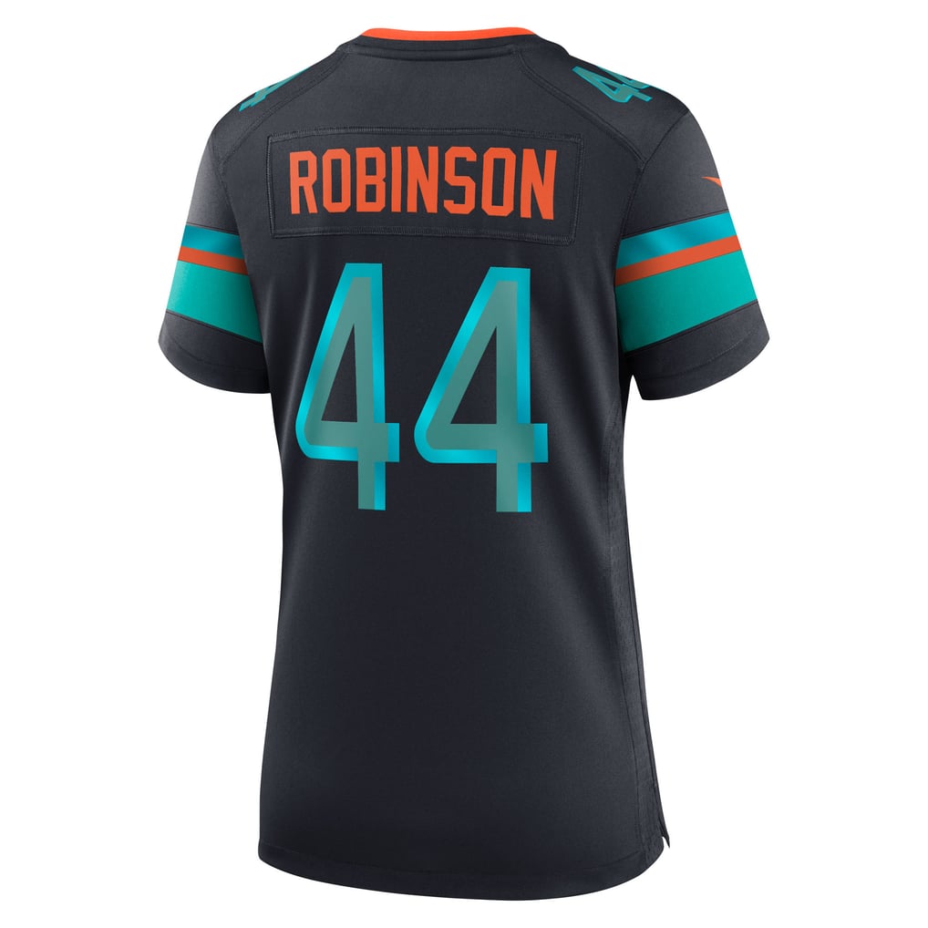 Women's Miami Dolphins Chop Robinson Nike Navy Rivalries Collection Game Jersey - Image 4