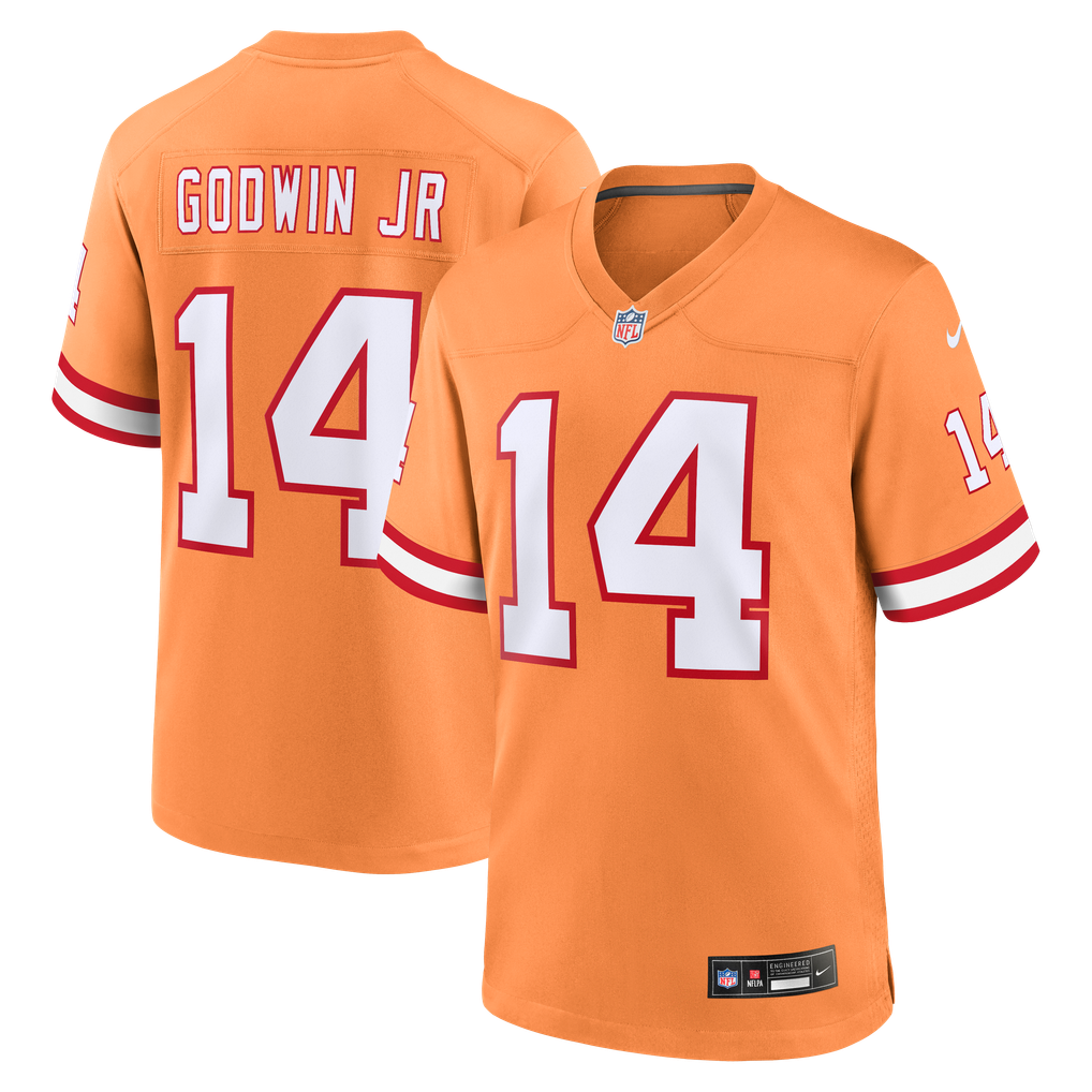 Women's Tampa Bay Buccaneers Chris Godwin Jr. Nike Orange Alternate Game Player Jersey - Image 1