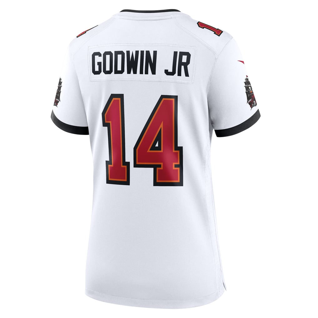 Women's Tampa Bay Buccaneers Chris Godwin Jr. Nike White Game Player Jersey - Image 4