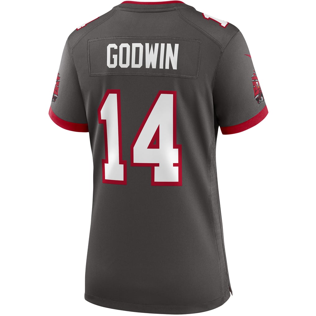 Women's Tampa Bay Buccaneers Chris Godwin Nike Pewter Alternate Game Jersey - Image 4