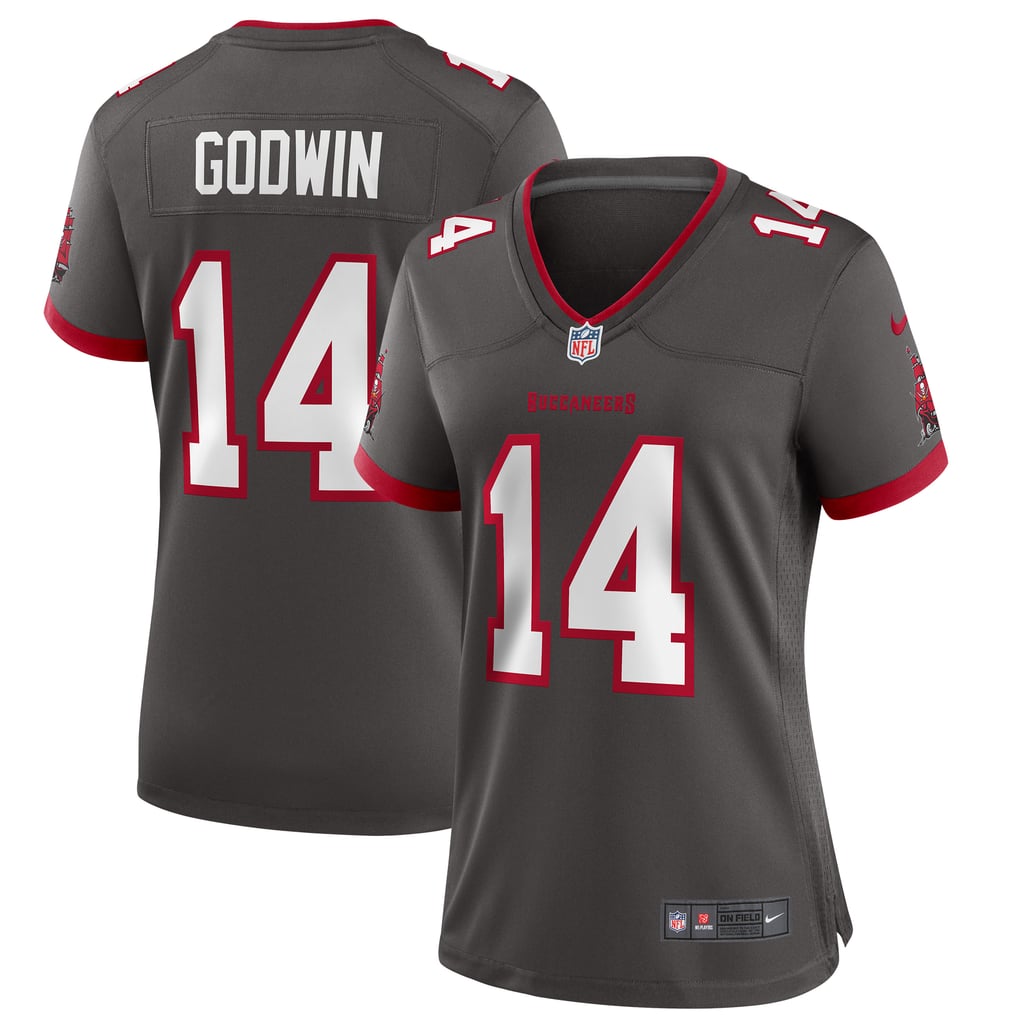 Women's Tampa Bay Buccaneers Chris Godwin Nike Pewter Alternate Game Jersey - Image 1