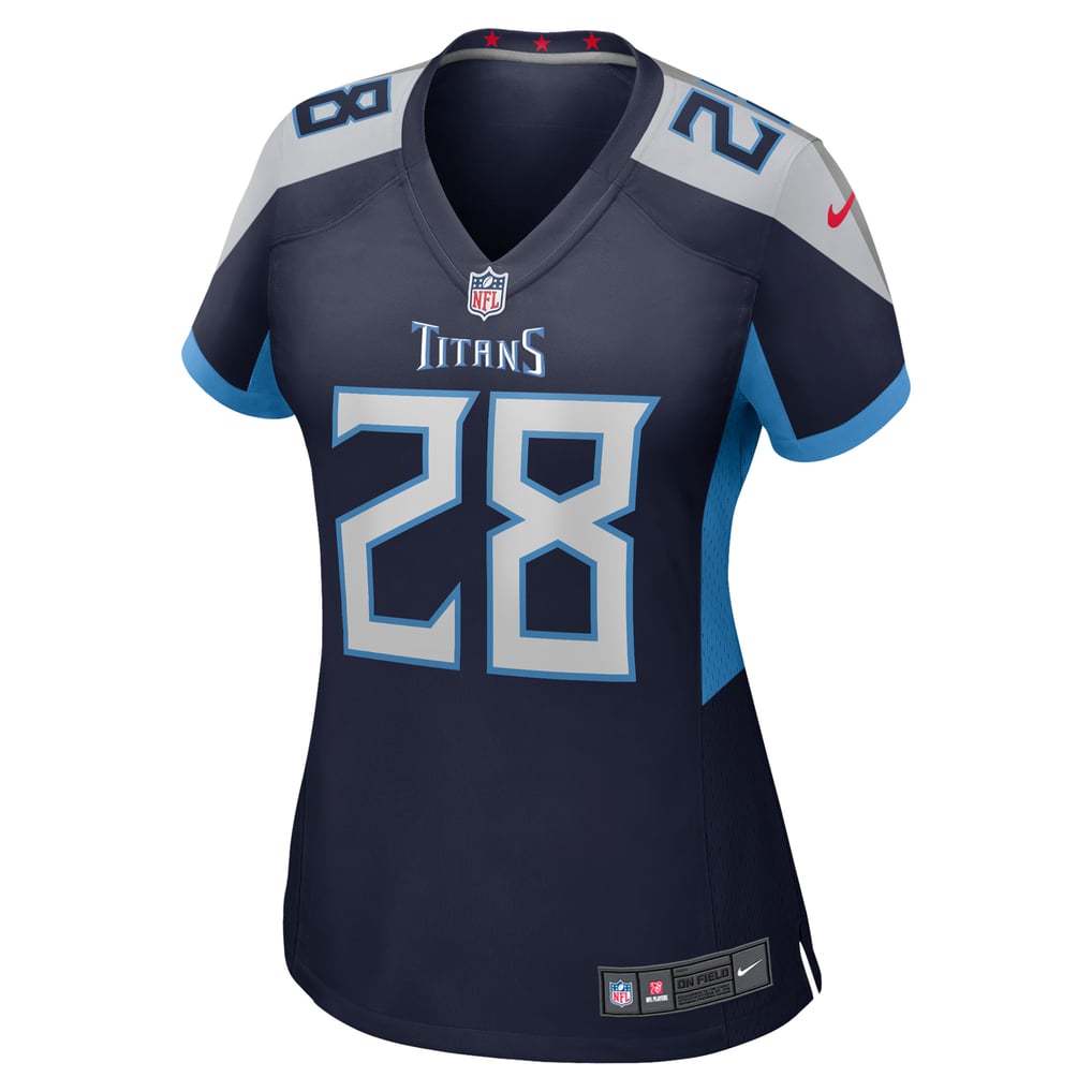 Women's Tennessee Titans Chris Johnson Nike Navy Retired Player Game Jersey - Image 3