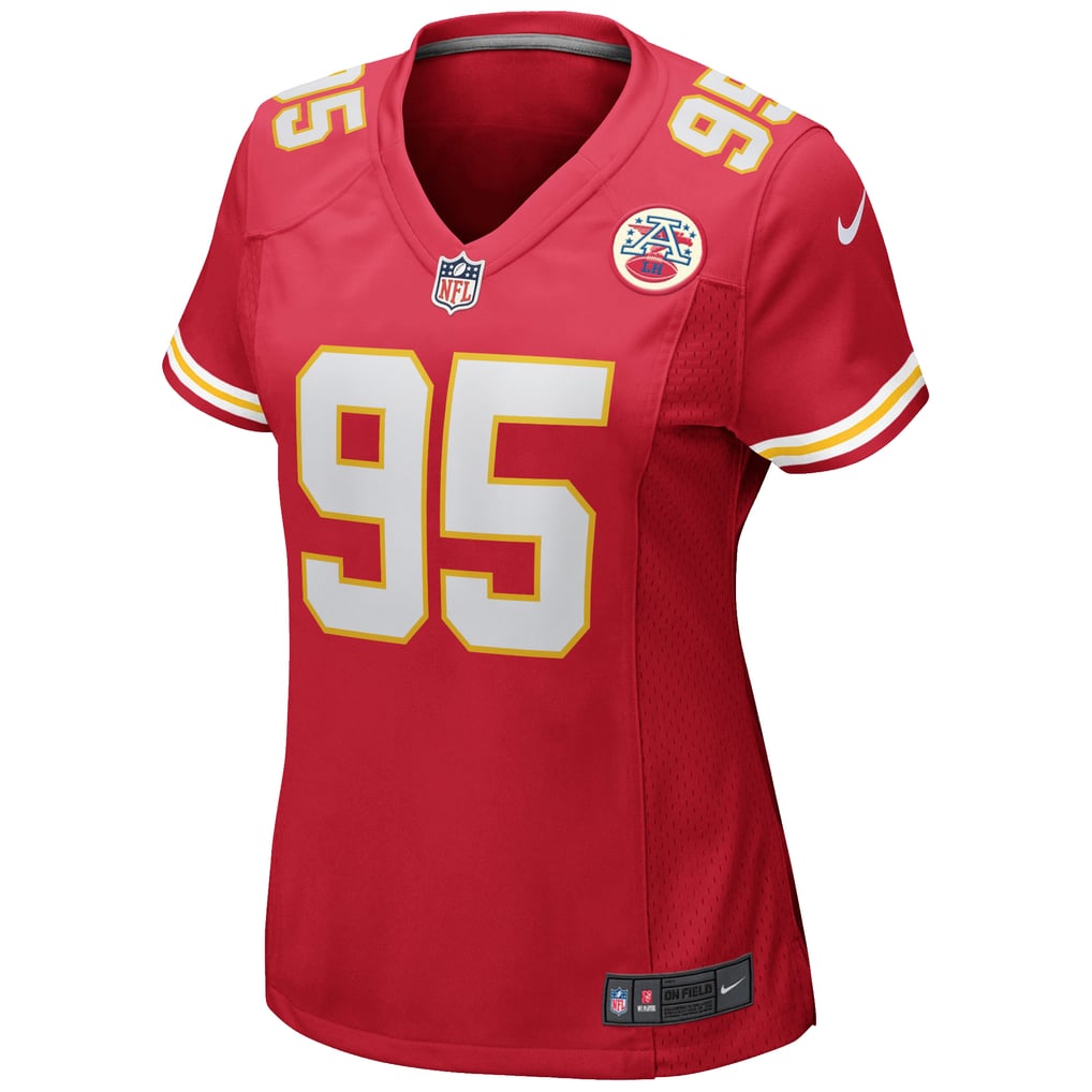 Women's Nike Chris Jones Red Kansas City Chiefs Game Jersey - Image 3