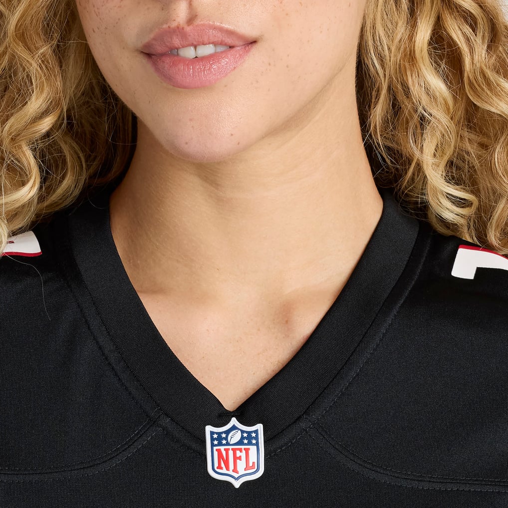 Women's Atlanta Falcons Chris Lindstrom Nike Black Game Jersey