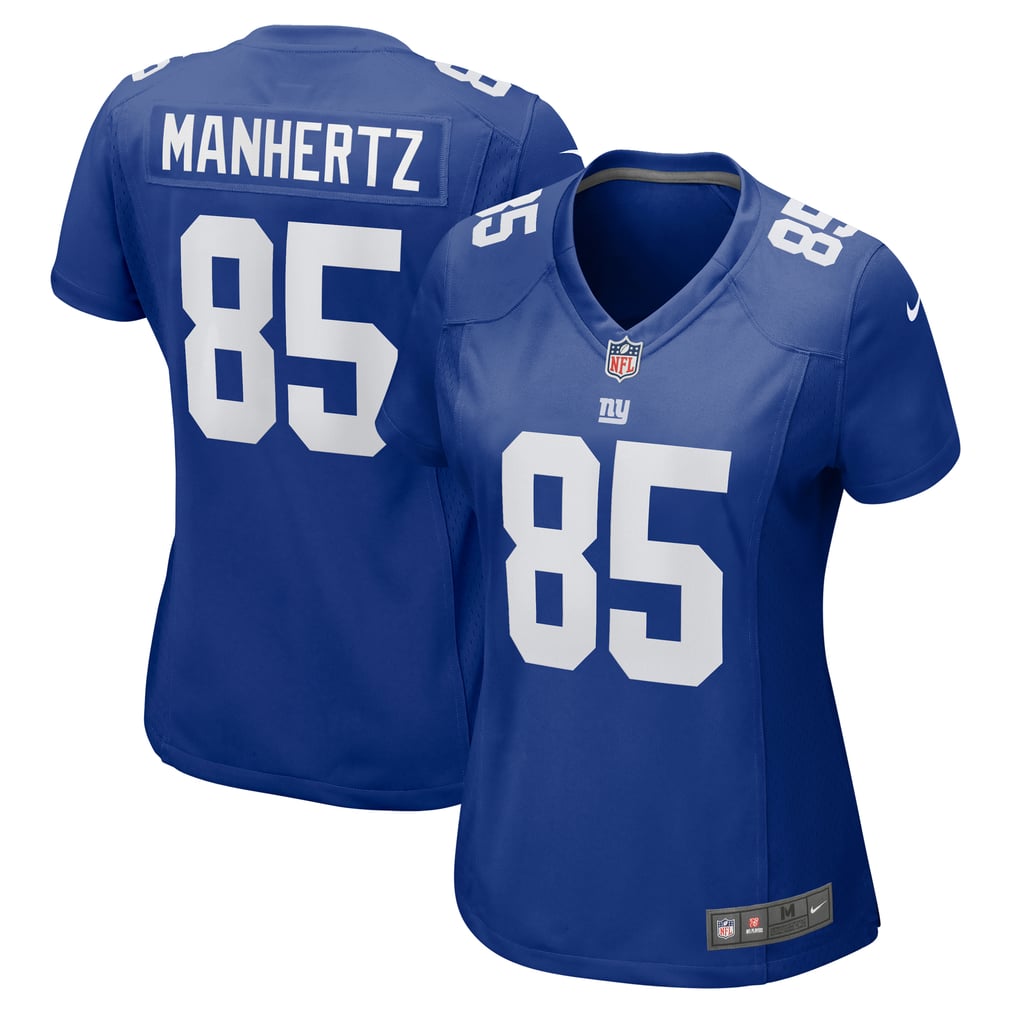 Women's New York Giants Chris Manhertz Nike  Royal  Game Jersey - Image 1