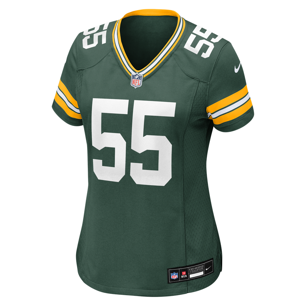 Women's Green Bay Packers Chris McClellan Nike Green Team Game Jersey - Image 5