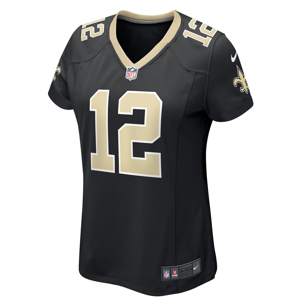 Women's New Orleans Saints Chris Olave Nike Black Game Player Jersey - Image 3