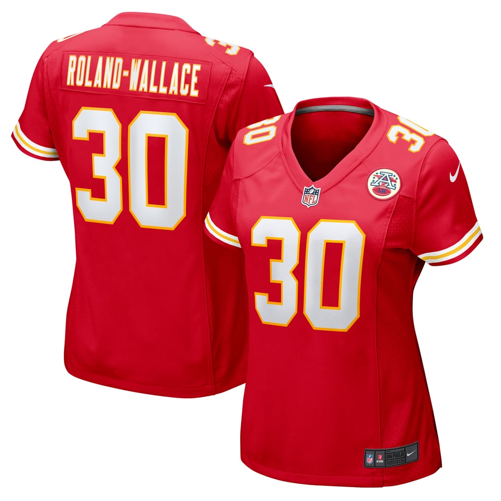 Women's Kansas City Chiefs Chris Roland-Wallace Nike  Red  Game Jersey - Image 2