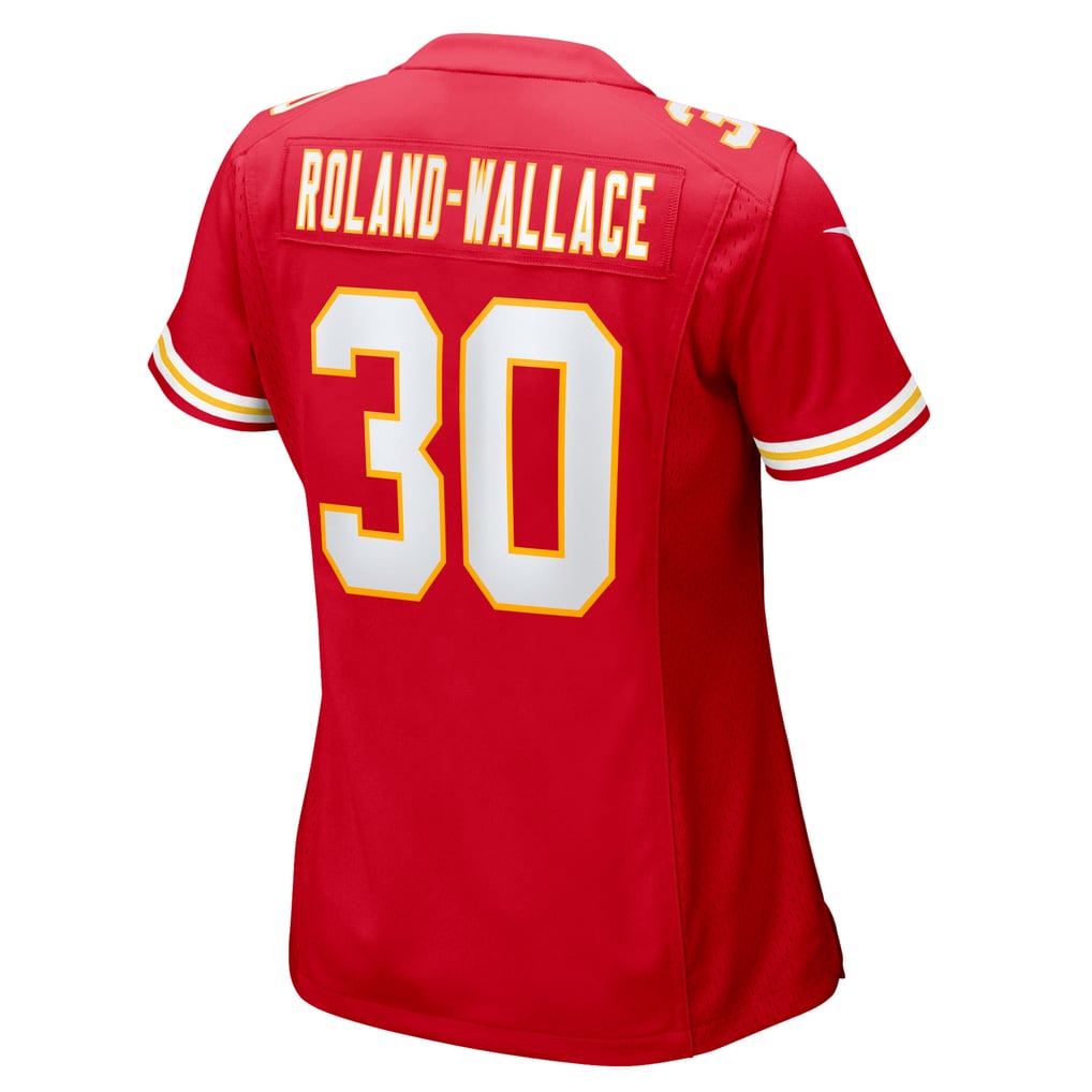 Women's Kansas City Chiefs Chris Roland-Wallace Nike  Red  Game Jersey - Image 4