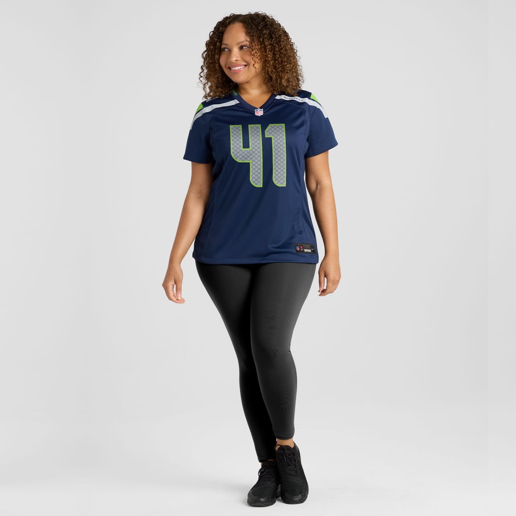 Women's Seattle Seahawks Chris Stoll Nike  College Navy Team Game Jersey - Image 7