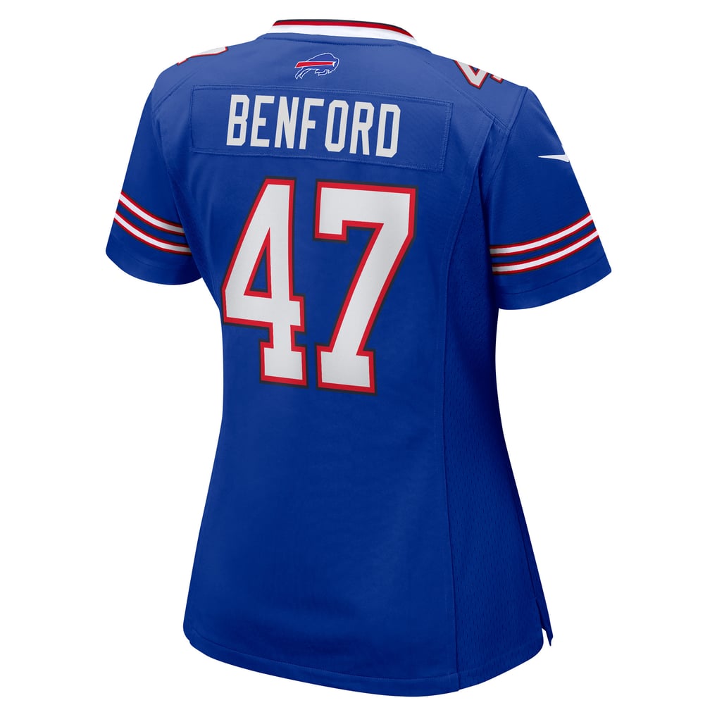 Women's Buffalo Bills Christian Benford Nike Royal Game Jersey - Image 4
