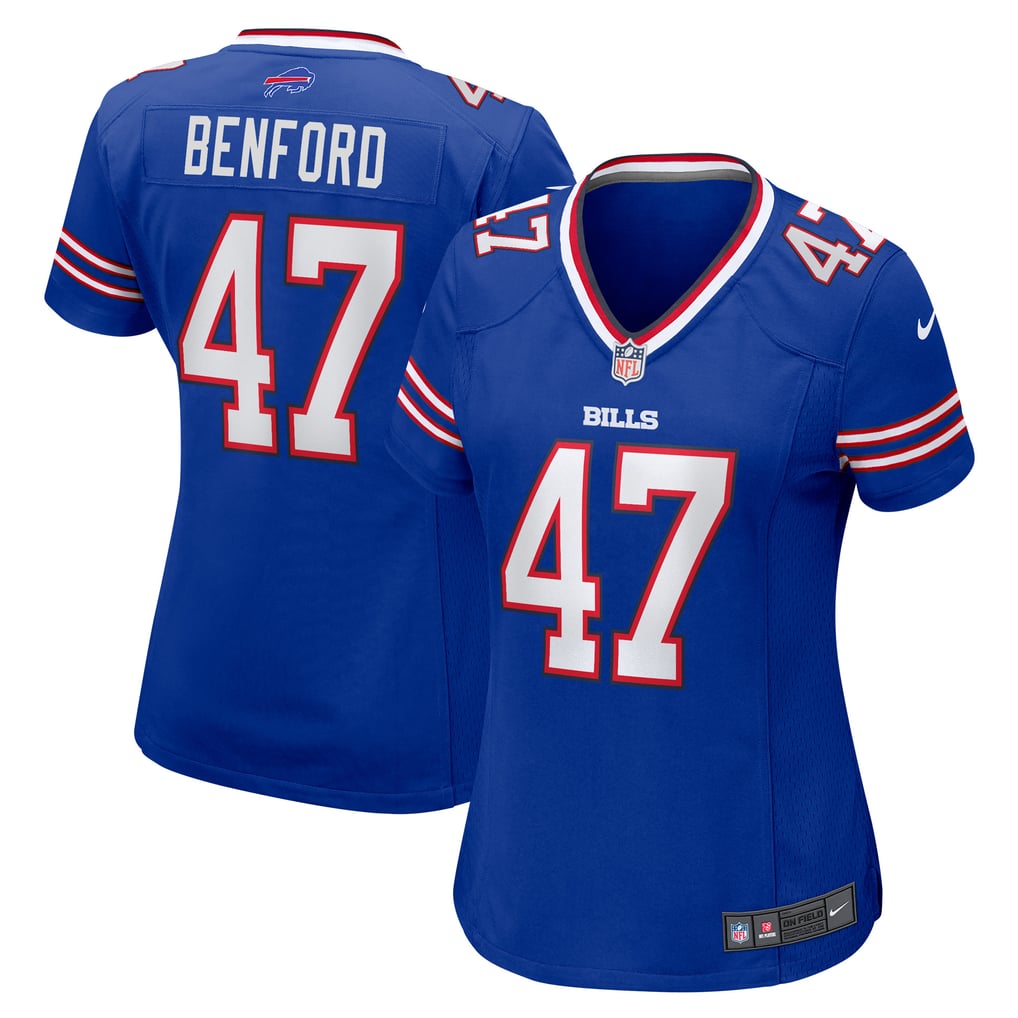 Women's Buffalo Bills Christian Benford Nike Royal Game Jersey - Image 1