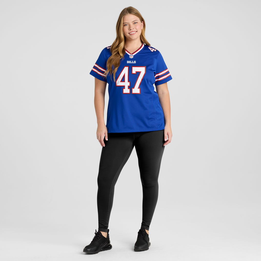Women's Buffalo Bills Christian Benford Nike Royal Game Jersey - Image 7