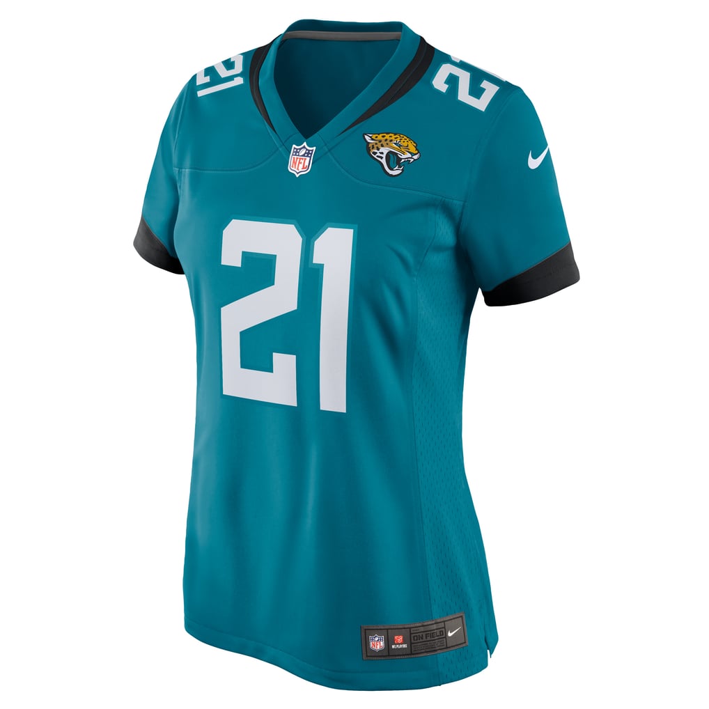 Women's Jacksonville Jaguars Christian Braswell Nike  Teal Team Game Jersey - Image 3