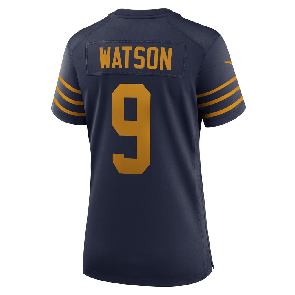 Women's Green Bay Packers Christian Watson Nike Navy The 1923 Classic Game Jersey - Image 4