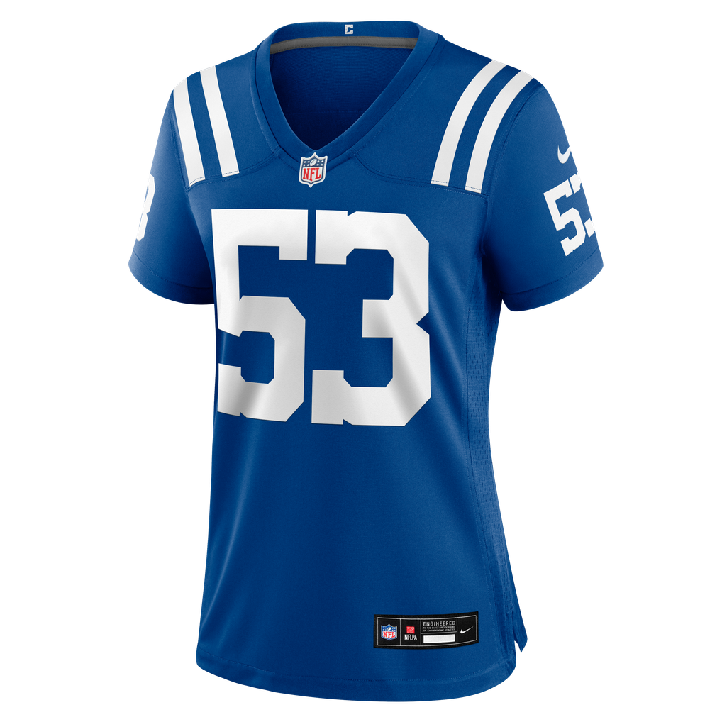 Women's Indianapolis Colts CJ Allen Nike Royal Team Game Jersey - Image 7