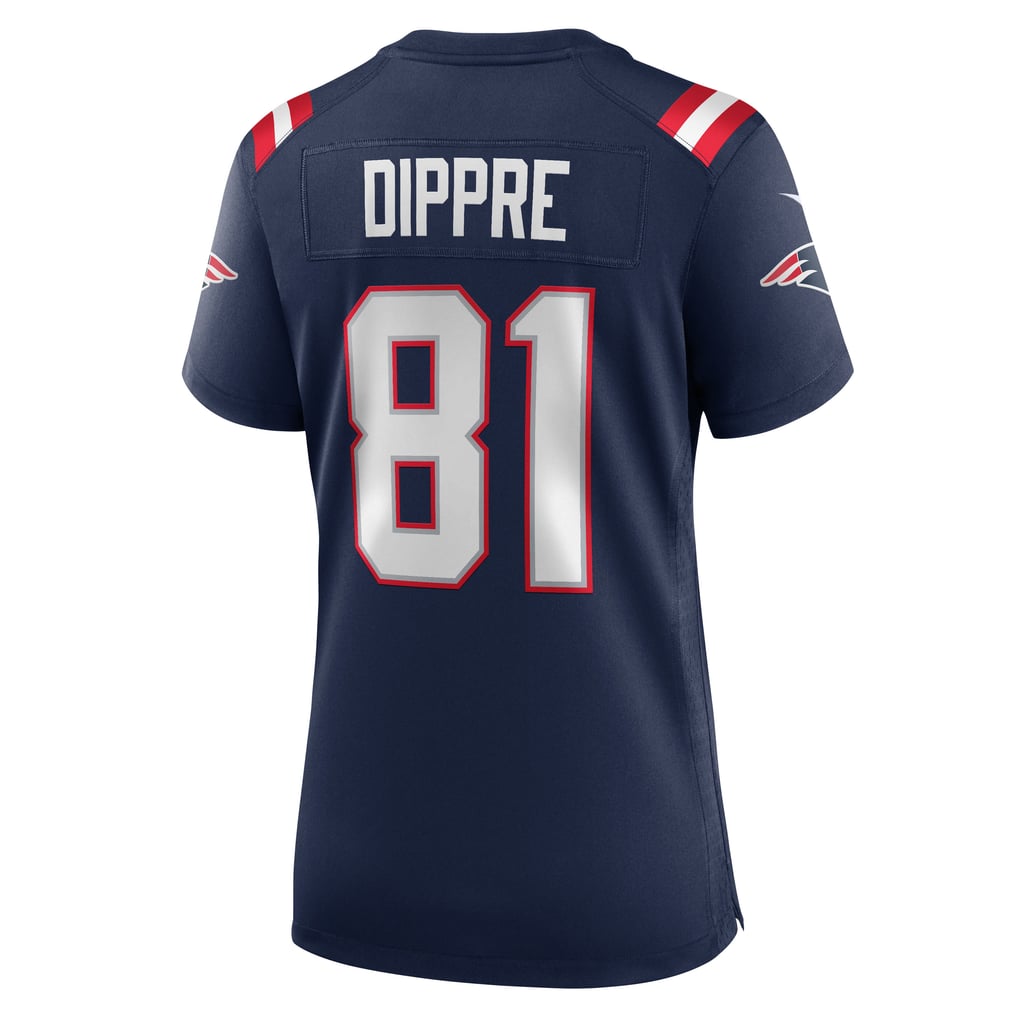 Women's New England Patriots CJ Dippre Nike Navy Team Game Jersey - Image 8
