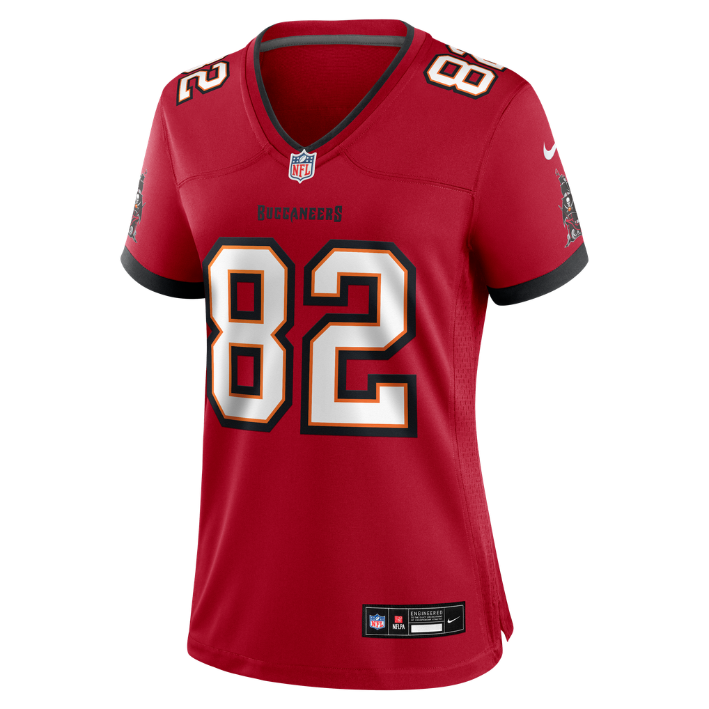 Women's Tampa Bay Buccaneers CJ Dippre Nike Red Team Game Jersey - Image 7