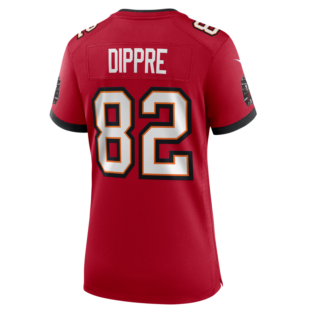Women's Tampa Bay Buccaneers CJ Dippre Nike Red Team Game Jersey - Image 8