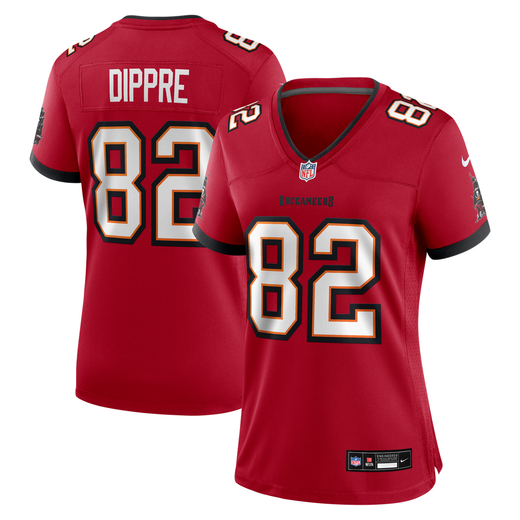 Women's Tampa Bay Buccaneers CJ Dippre Nike Red Team Game Jersey - Image 1
