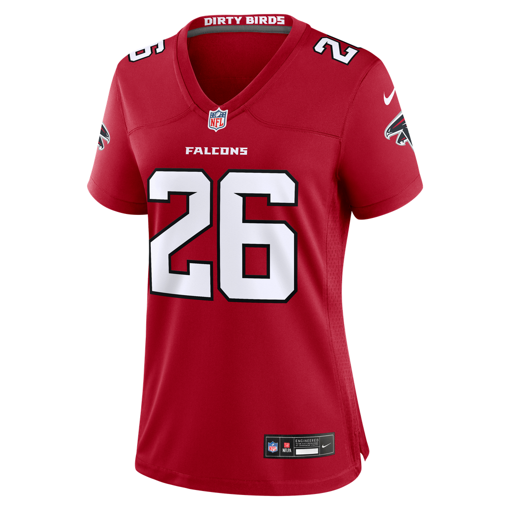 Women's Atlanta Falcons CJ Henderson Nike Red Team Game Jersey