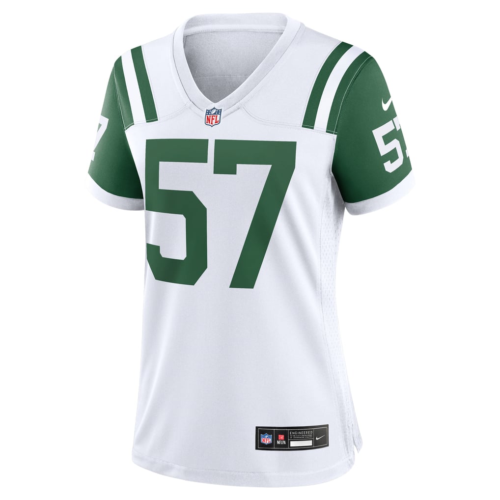 Women's New York Jets C.J. Mosley Nike White Classic Alternate Game Jersey - Image 3