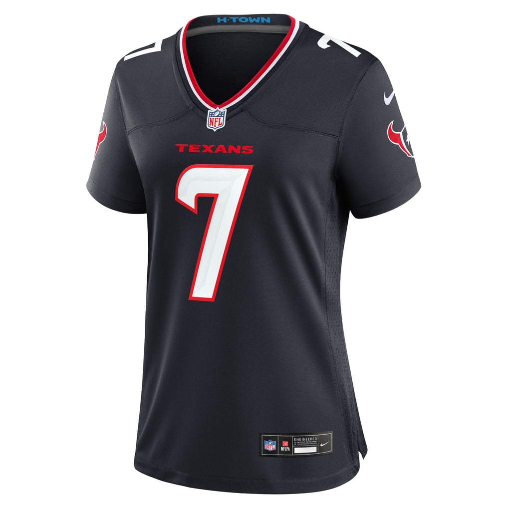 Women's Houston Texans C.J. Stroud Nike Navy Game Jersey - Image 3