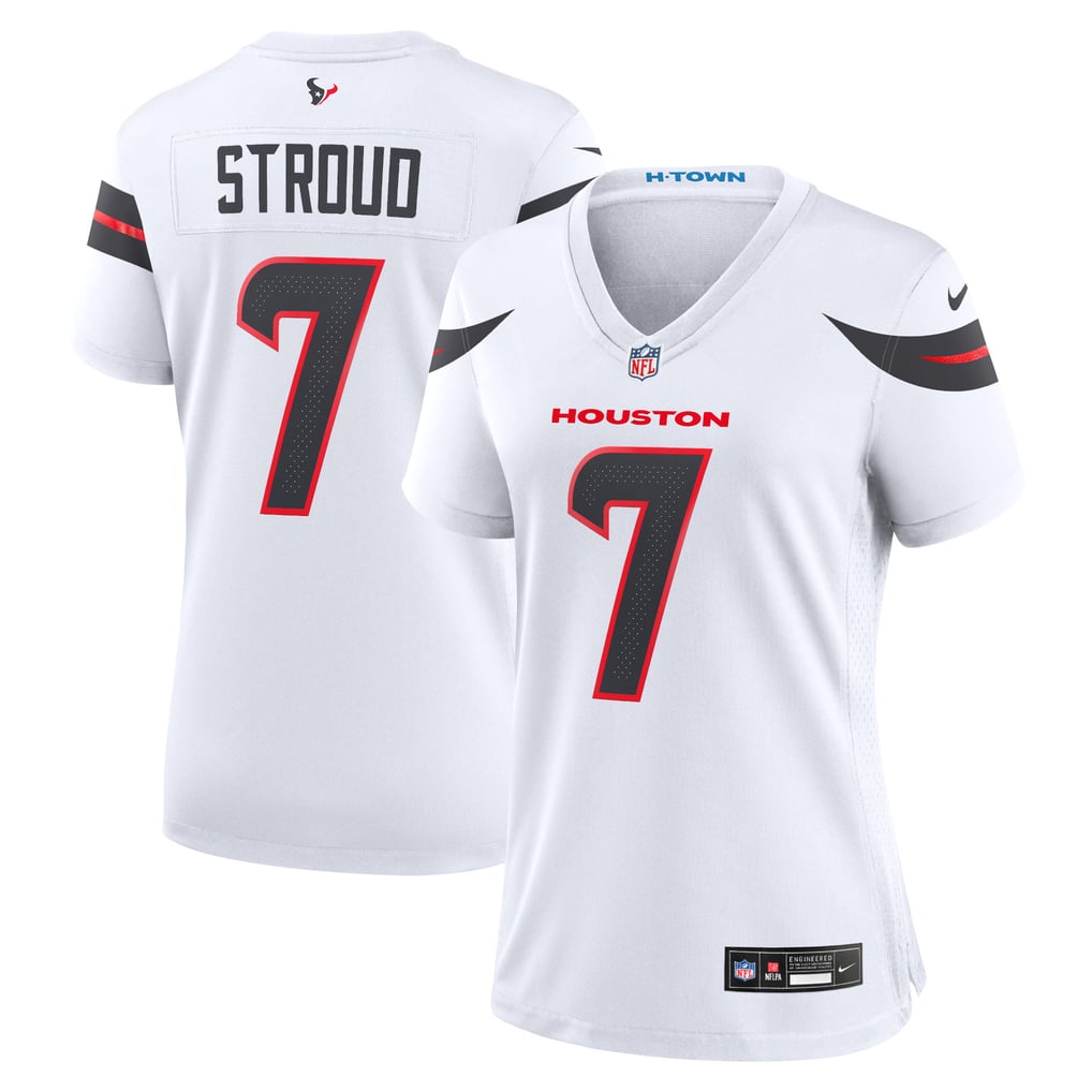Women's Houston Texans C.J. Stroud Nike White Game Jersey - Image 2