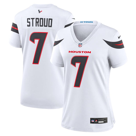 Women's Houston Texans C.J. Stroud Nike White Game Jersey - Image 1