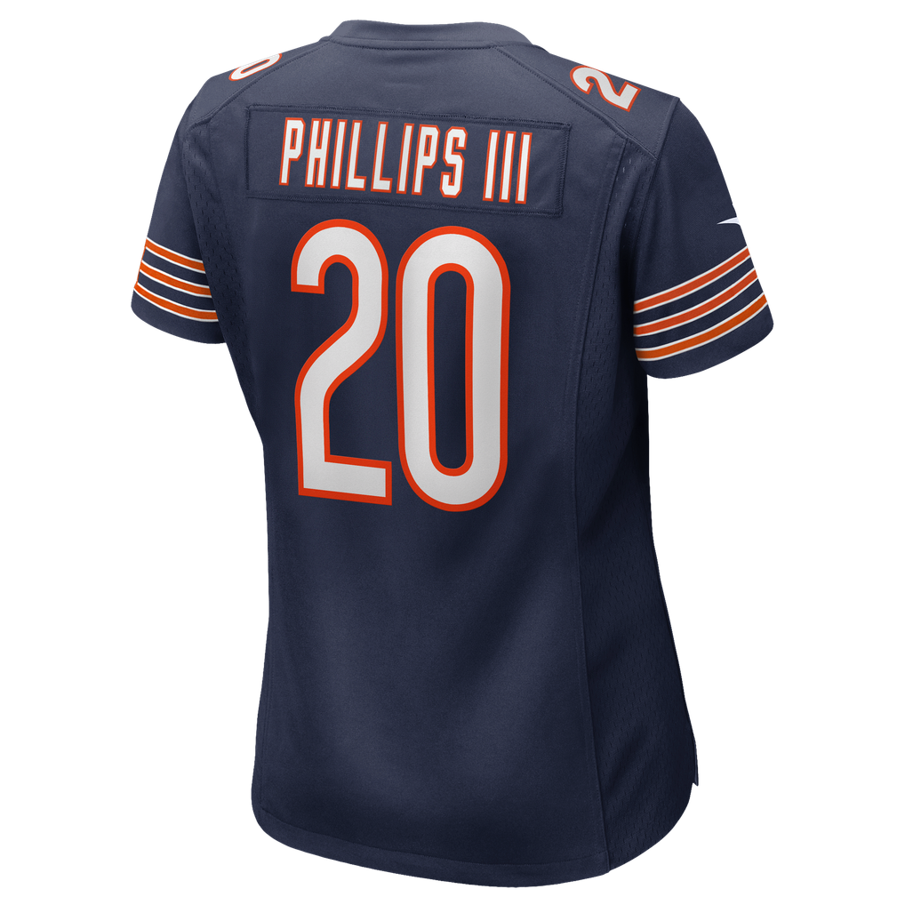 Women's Chicago Bears Clark Phillips III Nike Navy Team Game Jersey - Image 8