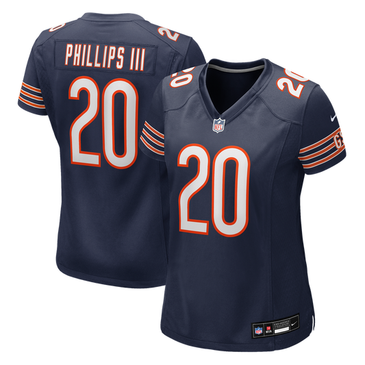 Women's Chicago Bears Clark Phillips III Nike Navy Team Game Jersey - Image 1