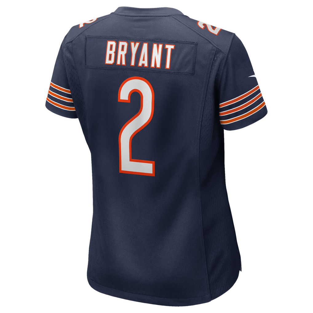 Women's Chicago Bears Coby Bryant Nike Navy Team Game Jersey - Image 4