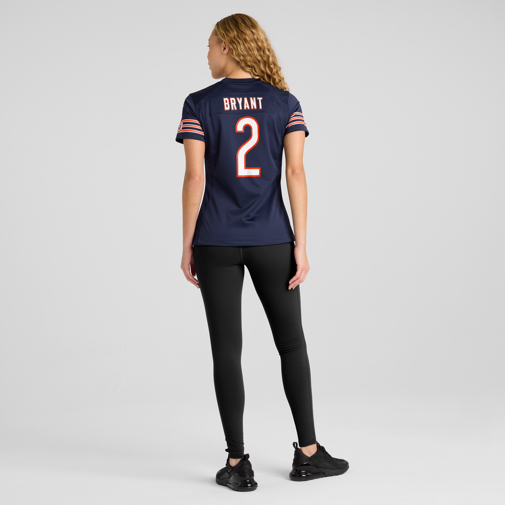 Women's Chicago Bears Coby Bryant Nike Navy Team Game Jersey - Image 6