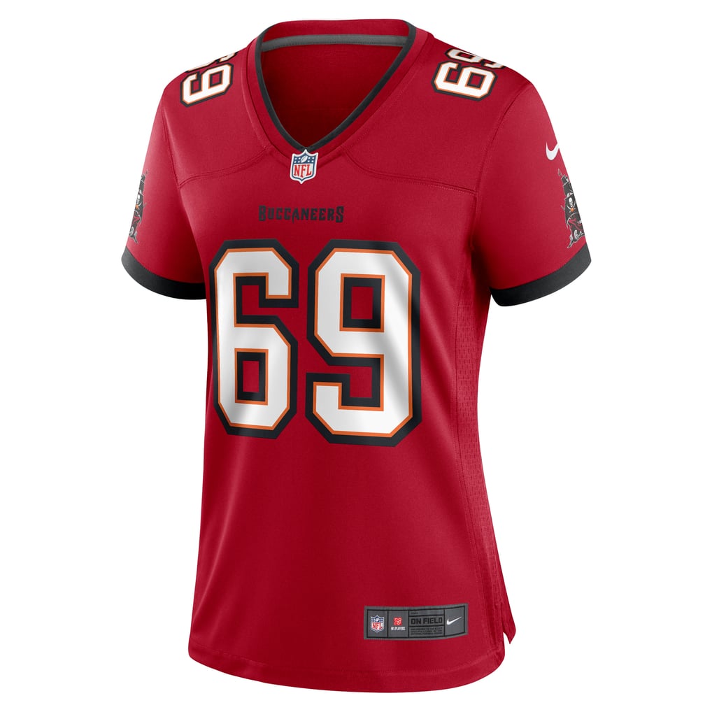 Women's Tampa Bay Buccaneers Cody Mauch Nike  Red  Game Jersey - Image 3