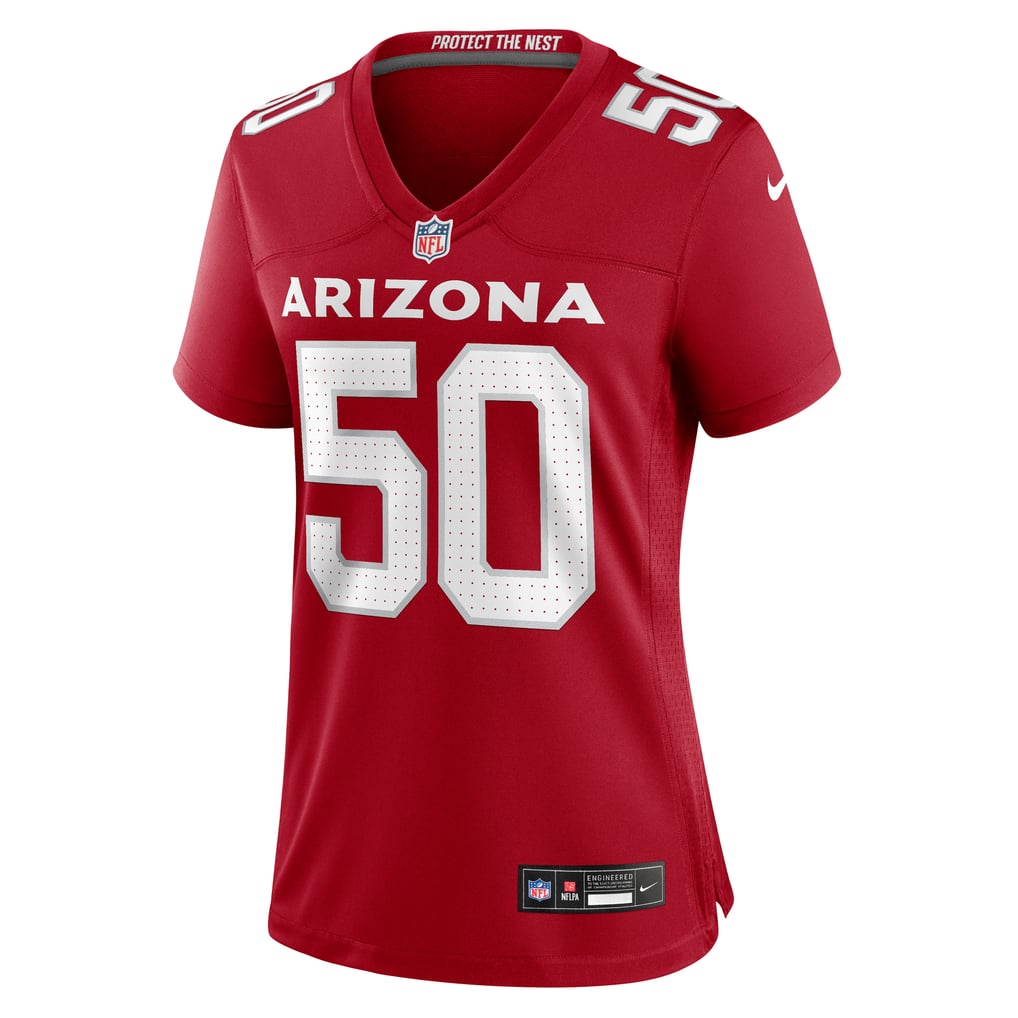 Women's Arizona Cardinals Cody Simon Nike  Cardinal Team Game Jersey - Image 3