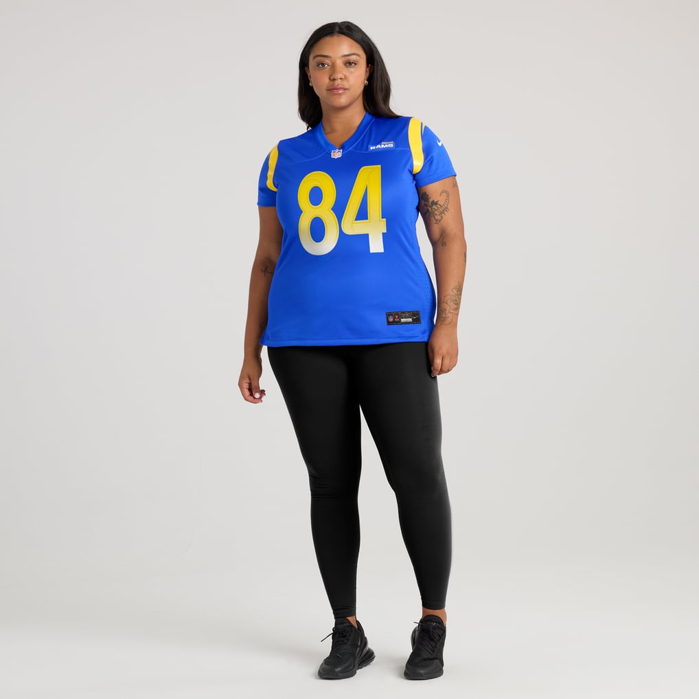 Women's Los Angeles Rams Colby Parkinson Nike  Royal Team Game Jersey - Image 7