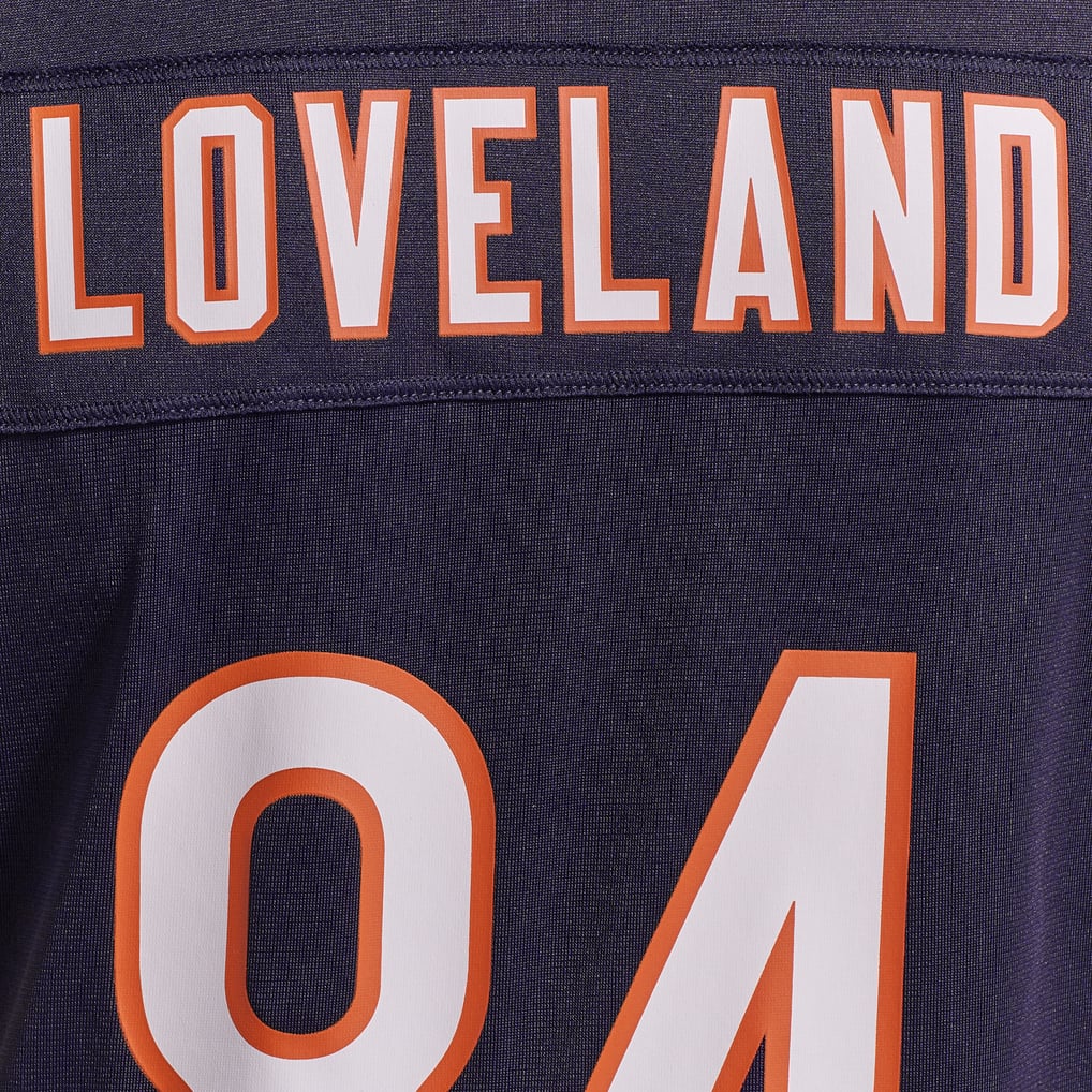 Women's Chicago Bears Colston Loveland Nike Navy Team Game Jersey - Image 12