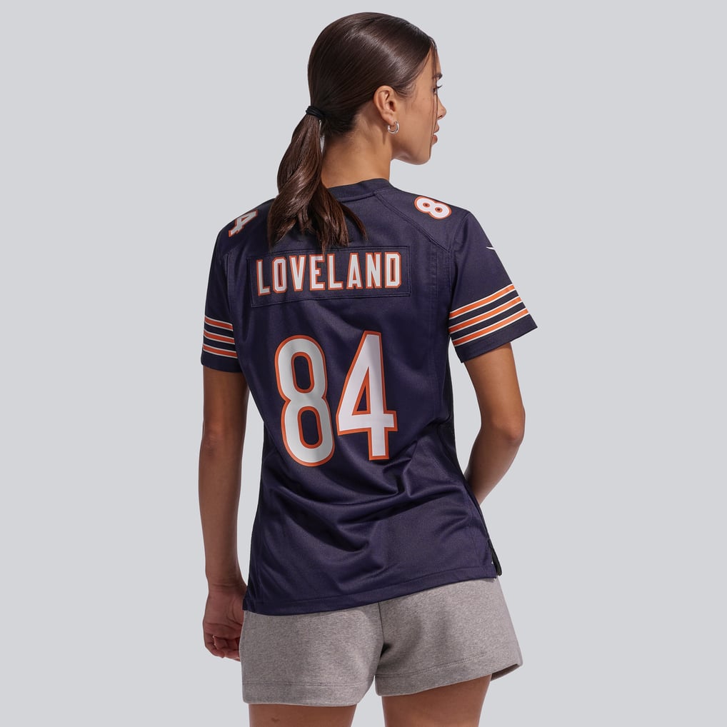 Women's Chicago Bears Colston Loveland Nike Navy Team Game Jersey - Image 4
