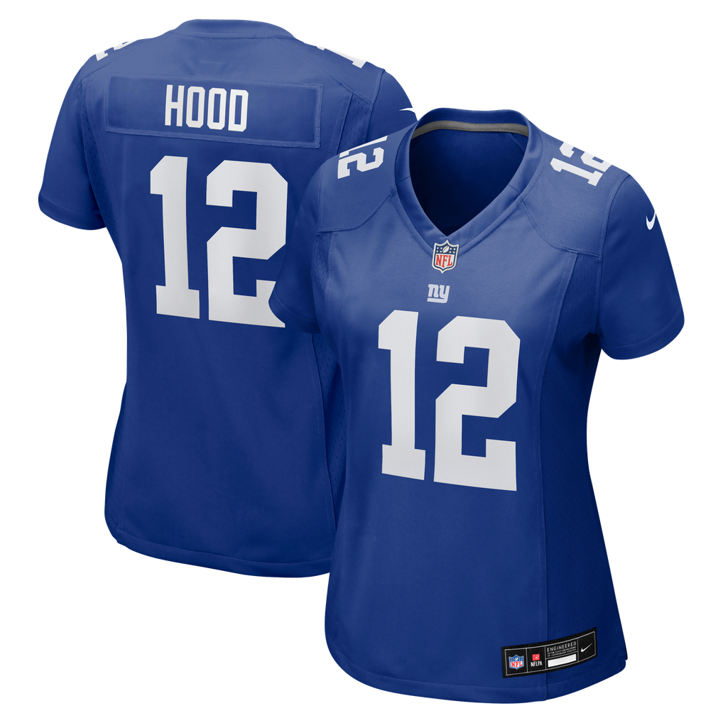 Women's New York Giants Colton Hood Nike Royal Team Game Jersey - Image 1