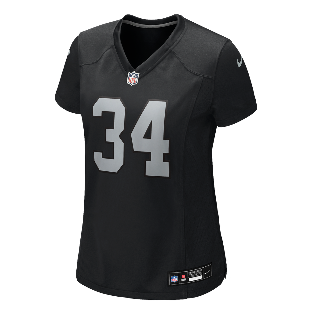 Women's Las Vegas Raiders Connor Heyward Nike Black Team Game Jersey - Image 7